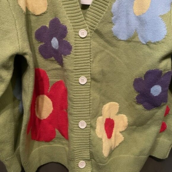 Retro Flower Cardigan - Picture 11 of 16